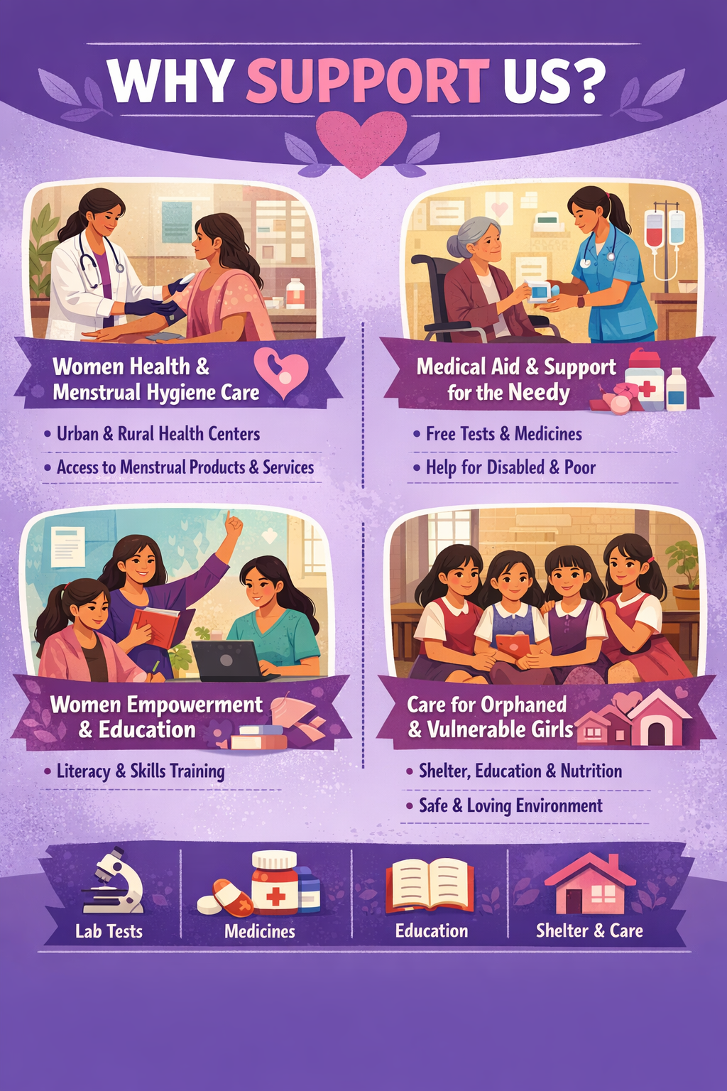 20260116 1210 supporting women's empowerment simple compose 01kf2t62m2ey9bg0mw9whxajeh
